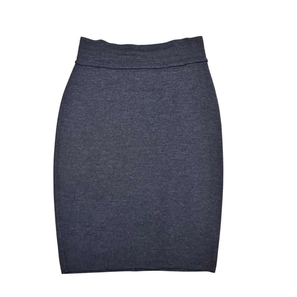 MaxMara Dark Gray wool Pencil Skirt